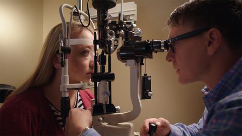 preview for This Woman Had No Idea She Had Graves' Disease Until A Visit To Her Eye Doctor | Women’s Health + VSP