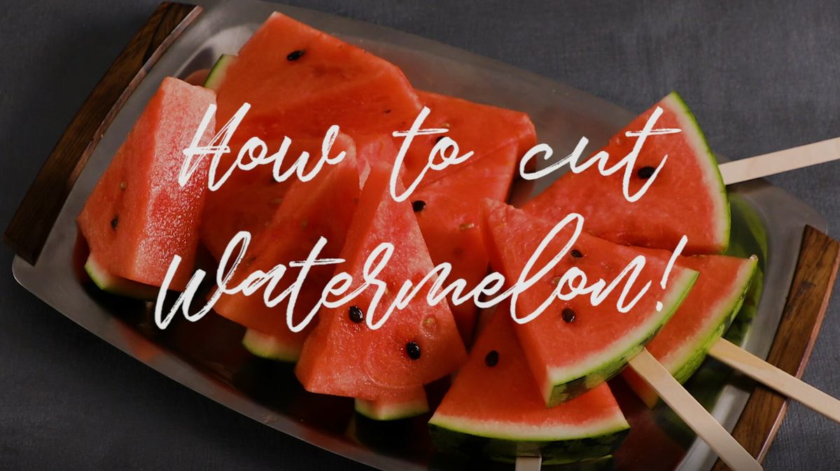 preview for HOW TO CUT WATERMELON!