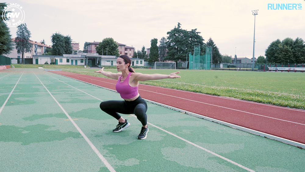 allenamento trapezio