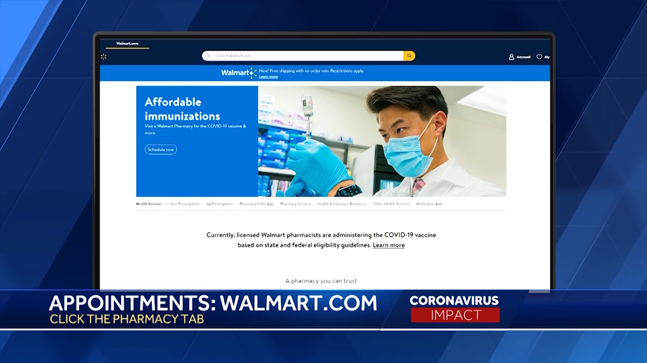 Walmart and Sam's Club pharmacies in Florida to administer COVID-19  vaccines