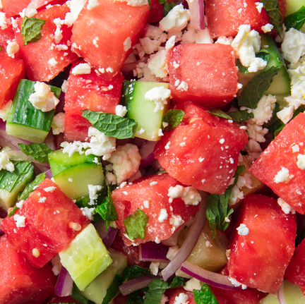 Video player poster image preview for This Watermelon Salad Wins Summer