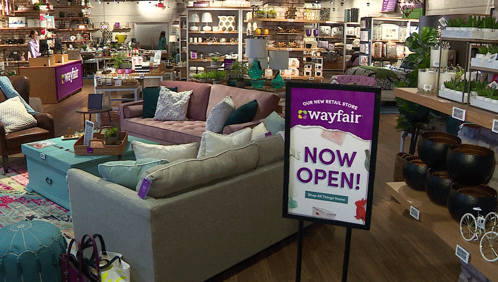 Wayfair Opening First Permanent Store In Natick Mall