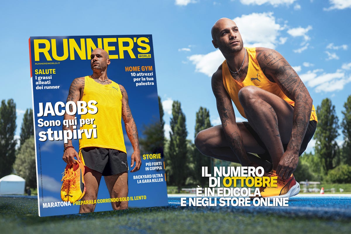 nuovo numero in edicola, marcell jacobs