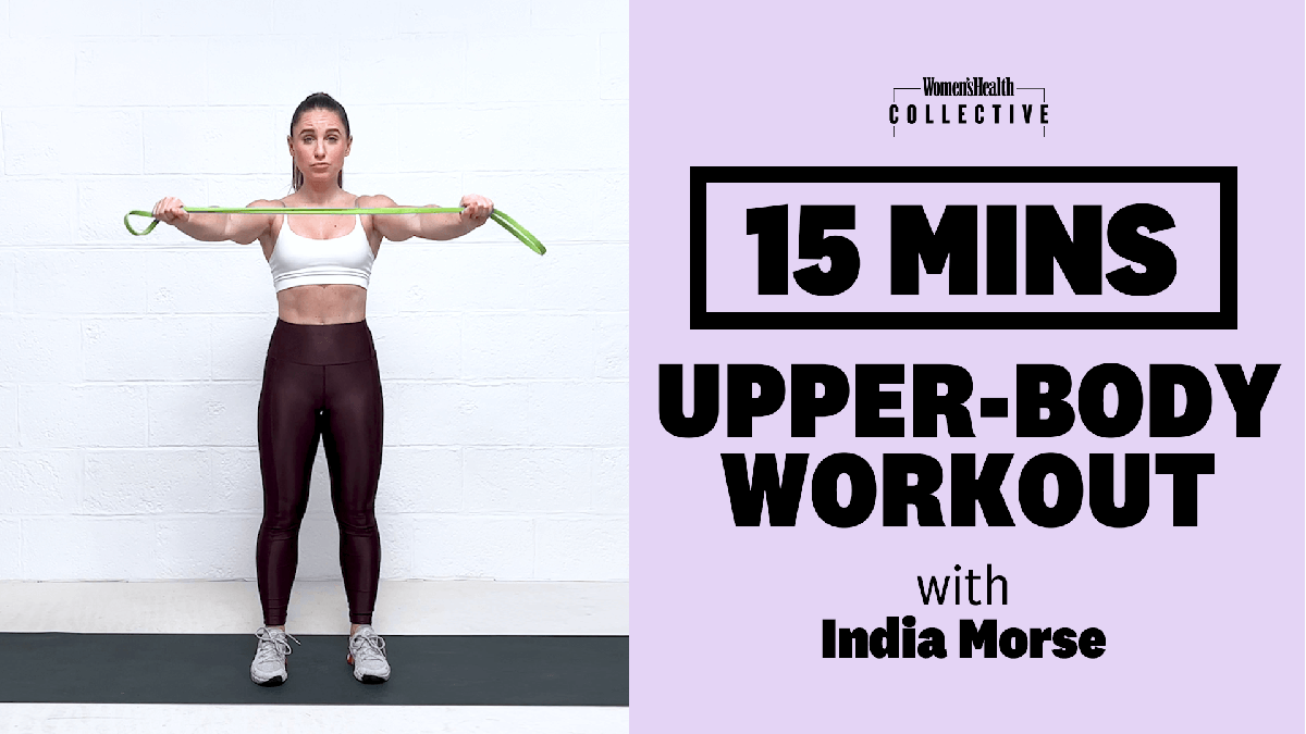 preview for 15-min upper-body workout with India Morse