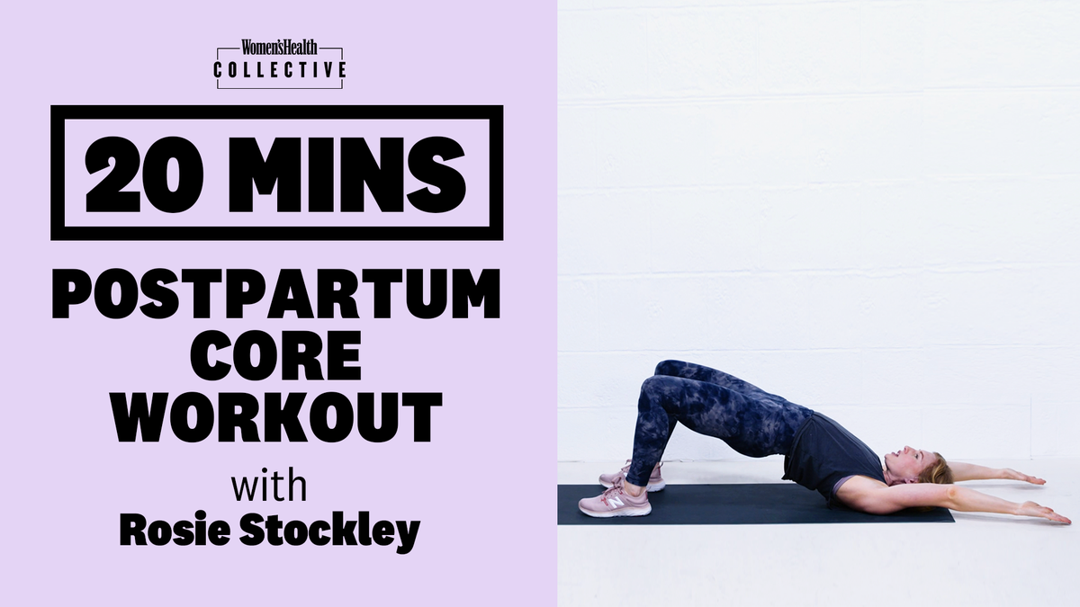 preview for Women's Health Collective: 20 Minute Postpartum Core Workout with Rosie Stockley