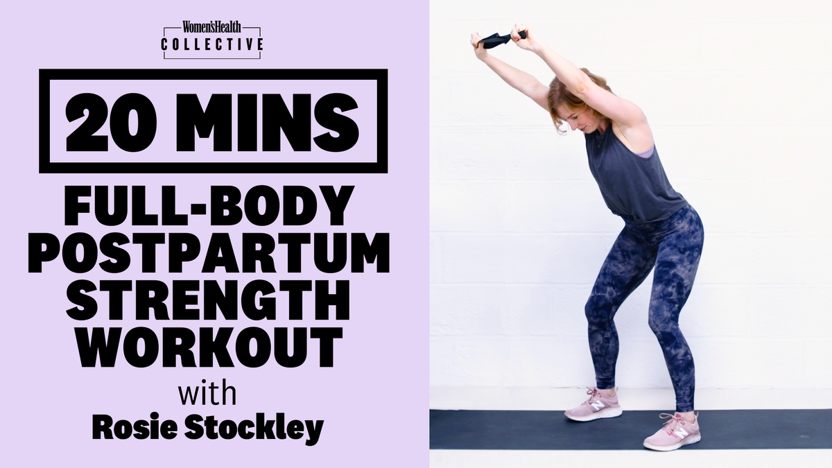 preview for Women's Health Collective: 20 Minute Full Body Postpartum Strength Workout with Rosie Stockley