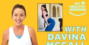 Davina McCall on Her Healthy Morning Routine