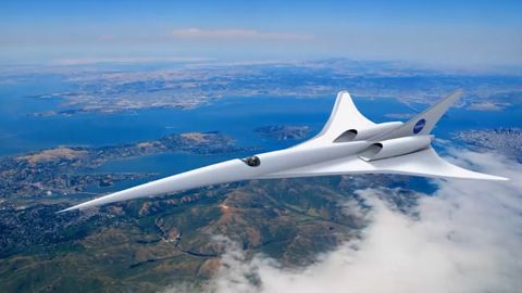 preview for NASA's new supersonic plane project could help revolutionize air travel