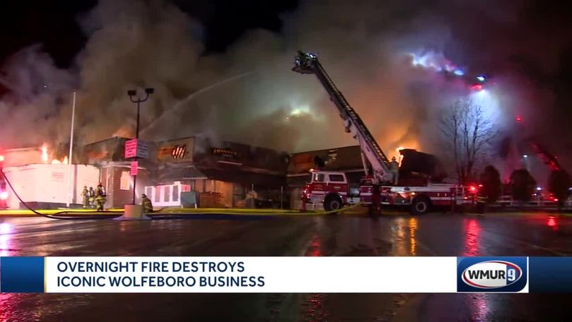 Wolfeboro, New Hampshire grocery store fire: No one hurt