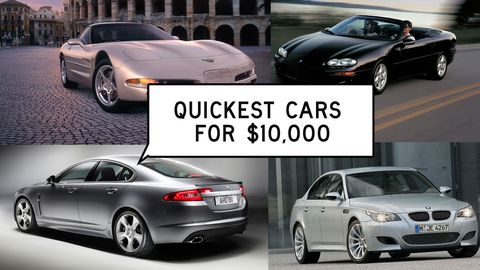 preview for Quickest Used Cars Under $10,000: Window Shop with Car and Driver