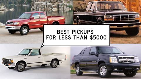 preview for Best Pickups for Less Than $5000: Window Shop with Car and Driver