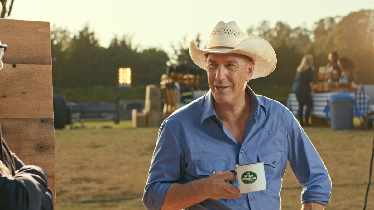 preview for Kevin Costner's Green Mountain Coffee Roasters Ad