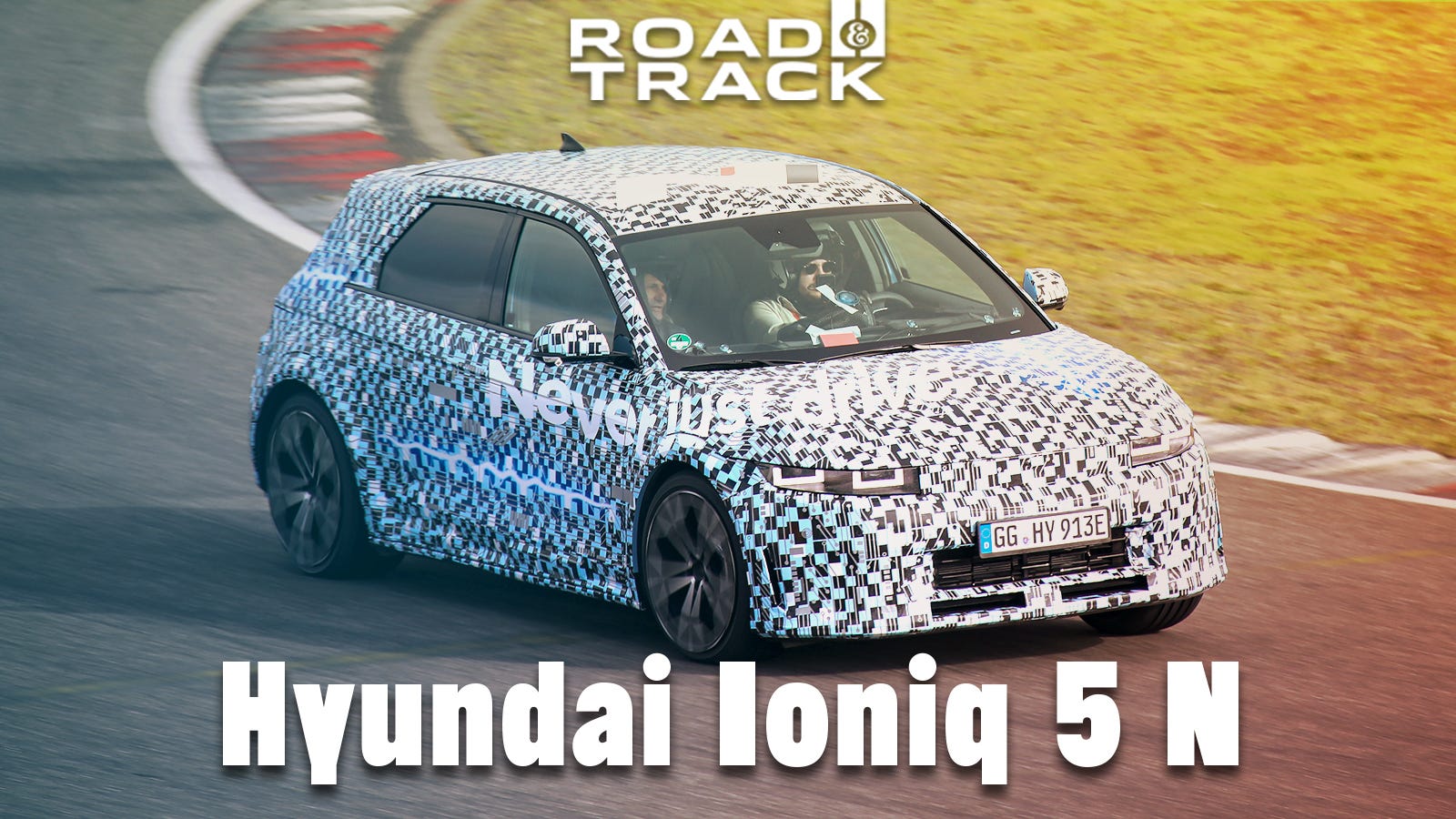 Here's What the Hyundai Ioniq 5 N's Synthetic Engine Noise and Paddle Shifters Sound Like