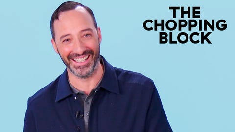 preview for Tony Hale Discusses Buster Bluth Vs. Forky In This Onion Cutting Challenge