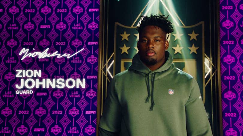 PFF College on X: Zion Johnson is VALID 