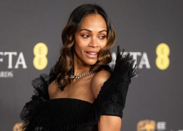 zoe saldana baftas 2025