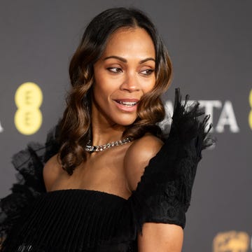 Zoe Saldana BAFTAS 2025 zoe saldana baftas 2025