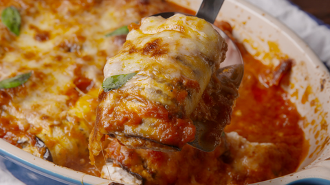 preview for Eggplant Parmesan Roll-Ups Are Deliciously Cheesy!