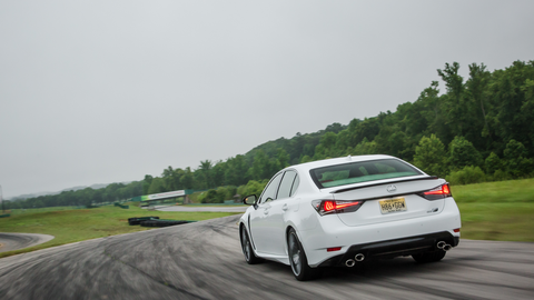 preview for Lexus GS F at Lightning Lap 2016