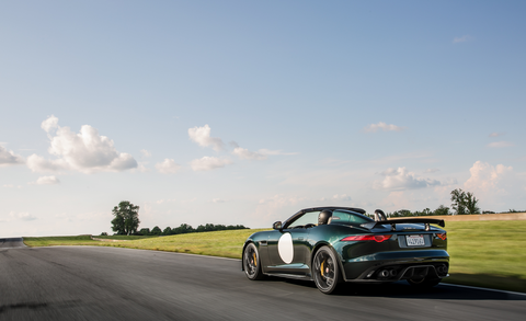 preview for Jaguar F-type Project 7 at Lightning Lap 2016