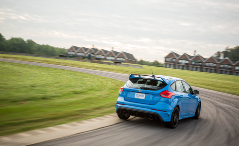 preview for Ford Focus RS at Lightning Lap 2016