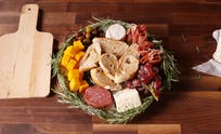 Video player poster image preview for Everyone Will be Copying You and This Antipasto Wreath Idea...