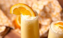 Orange Creamsicle Mimosas - Peace Love and Low Carb