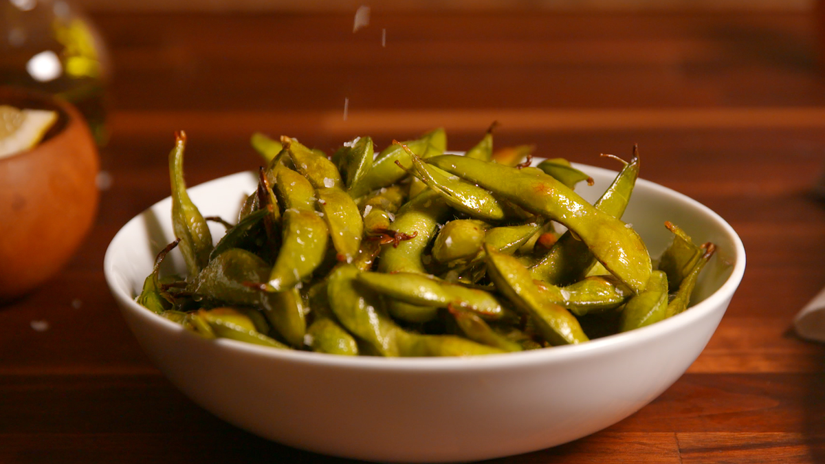 preview for This Roasted Edamame Is The Most Genius Way To Cook Edamame!