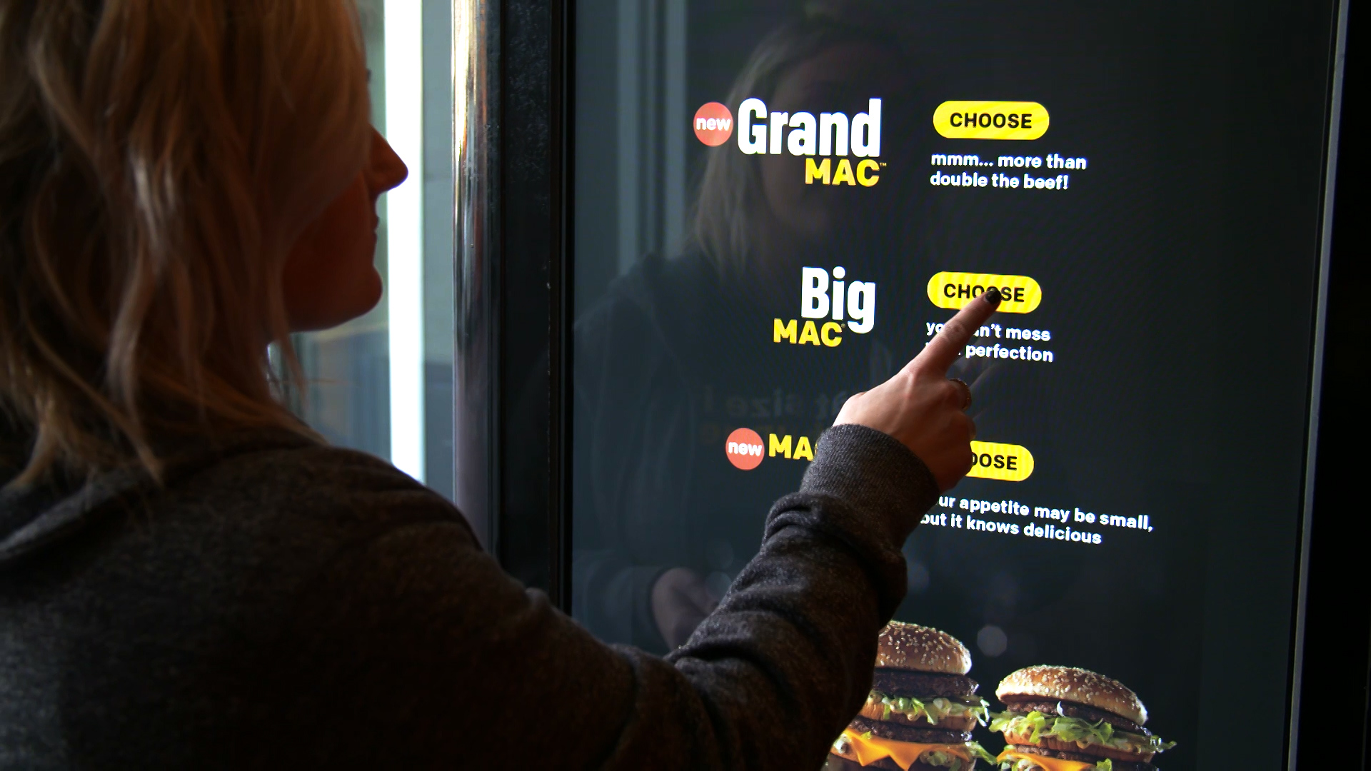 mcdonalds burger machine