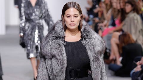 preview for Ashley Graham is the First Plus-Size Model to Walk at Michael Kors