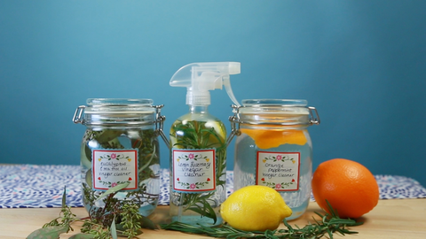 preview for 3 Ways to Make Scented Vinegar Cleaners