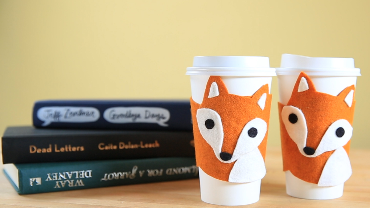 preview for How to Make a Fox Cup Cozy With Lia Griffith