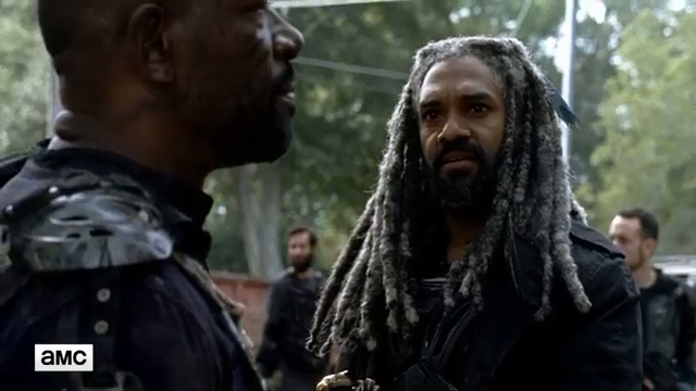 preview for The Walking Dead "Fight With Us" season finale preview