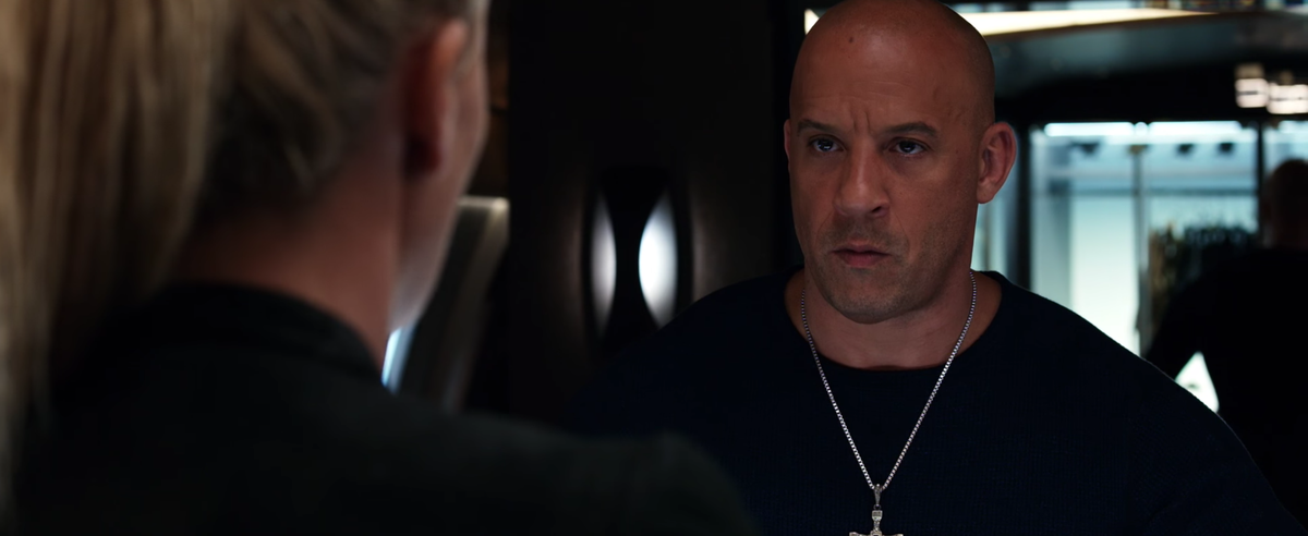 preview for Dom goes bad in Fast & Furious 8 trailer