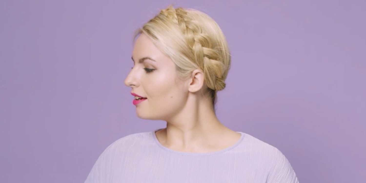 preview for Hair How-To: Milkmaid Braid