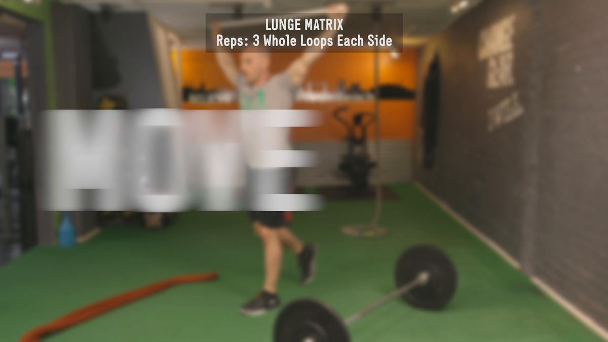 preview for REACH MOVE SHAPE SHRED - LUNGE MATRIX