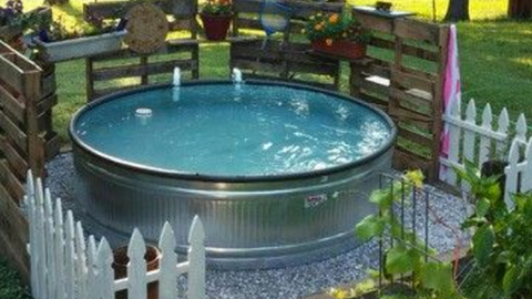 preview for Stock Tank Pools Are Going to Be All the Rage This Summer
