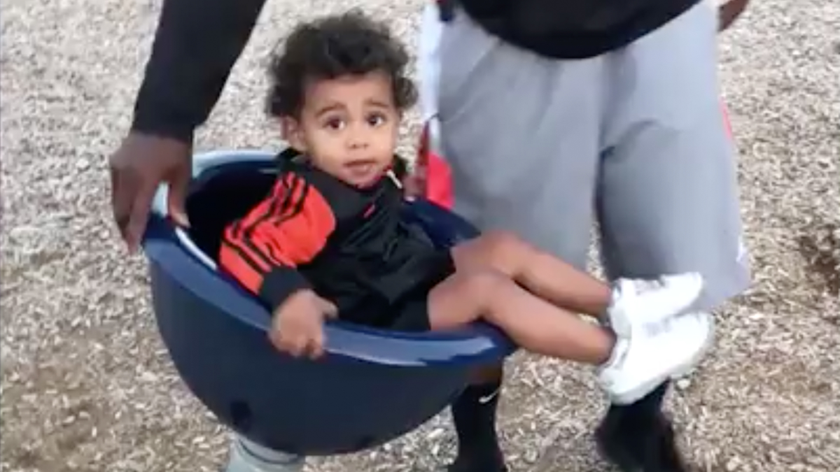 preview for This Hilarious Little Kid is Too Dizzy to Stand Up