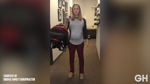 preview for A Chiropractor Just Explained How to Carry a Car Seat Without Back Pain