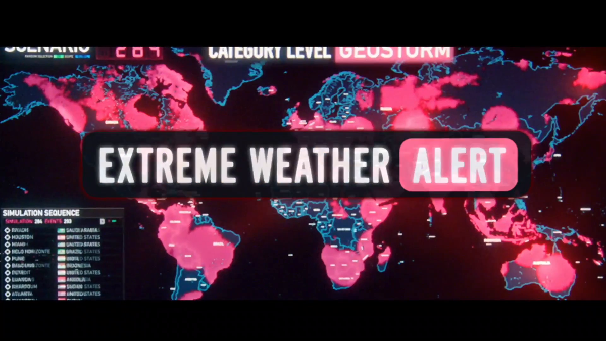 preview for Geostorm trailer