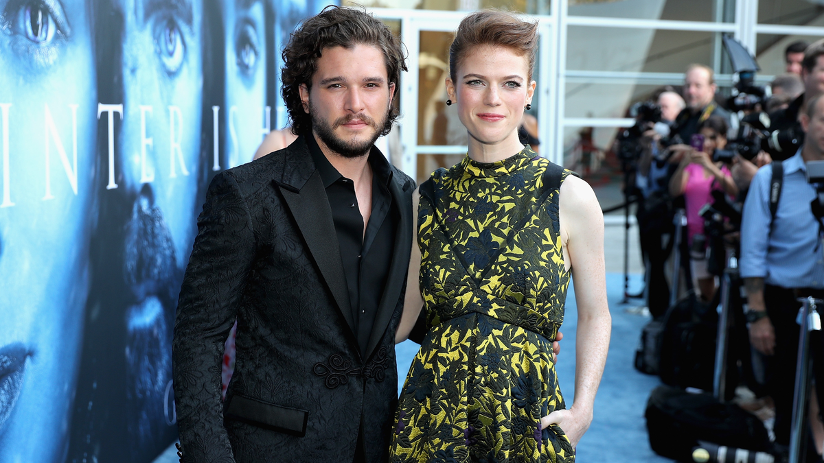 preview for Kit Harington and Rose Leslie’s Adorable Love Story