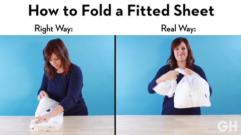 preview for How to Fold a Fitted Sheet