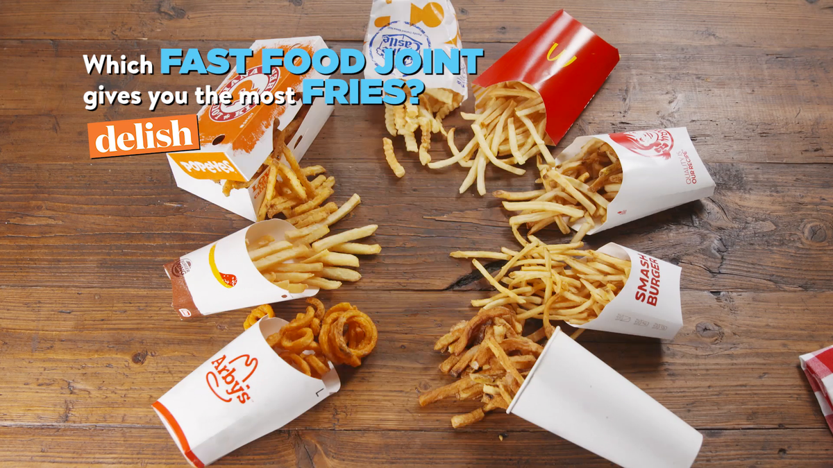 preview for Which Fast Food Chain Has The Most Fries?