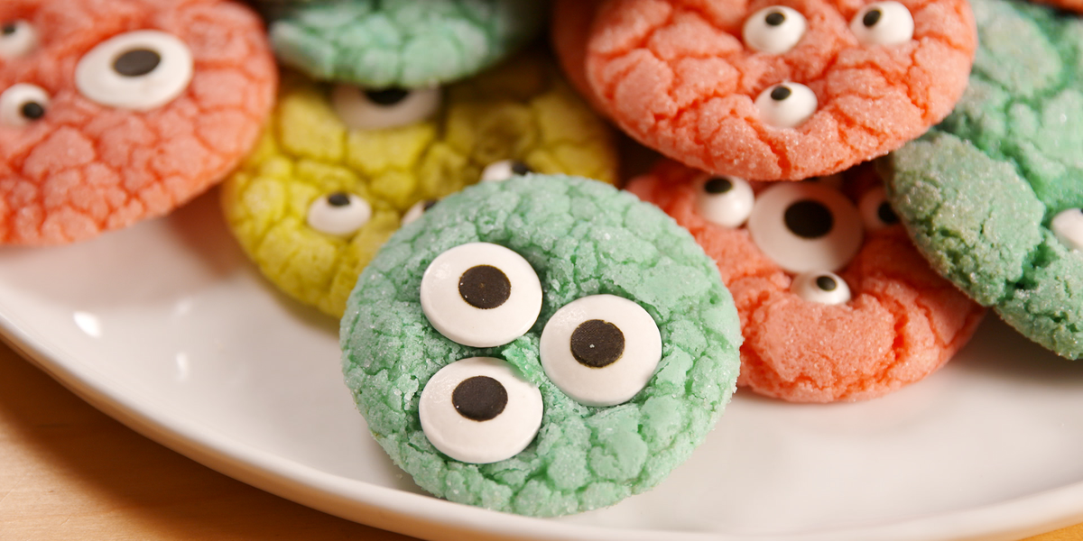 These Halloween Monster Cookies Are Spooky-Cute