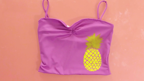 preview for DIY Pineapple Bathing Suit