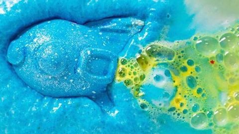 preview for Lush's Newest Bath Bomb Is Meant to Ease Anxiety and Stress