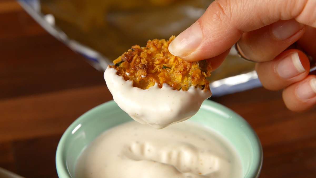 preview for Cool Ranch Pickle Chips Are Frighteningly Good