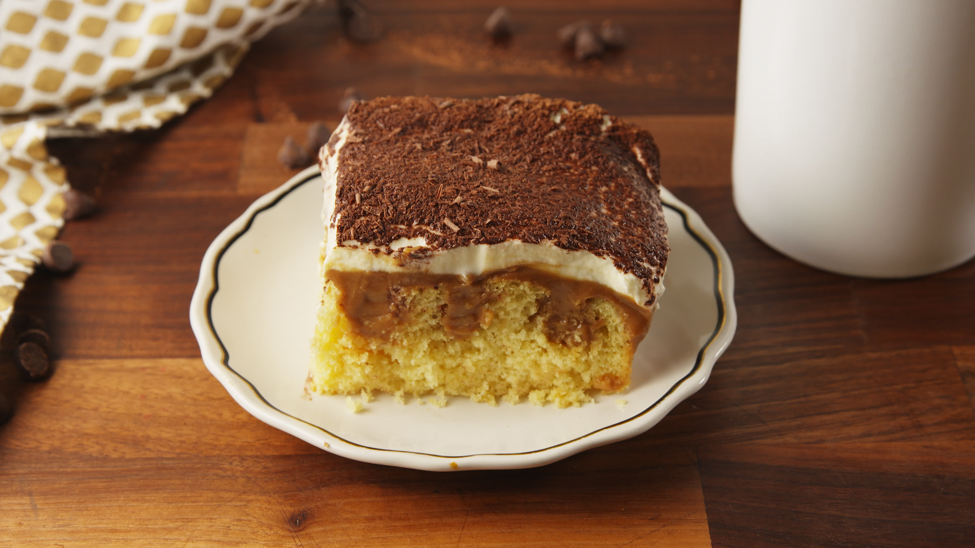 BEST Tiramisu Poke Cake - Melissa Jo Real Recipes