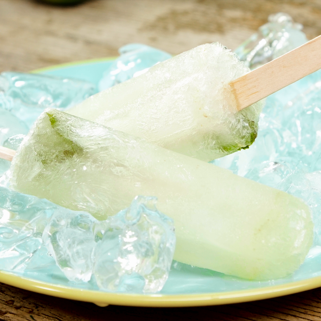 preview for Mojito ice lollies
