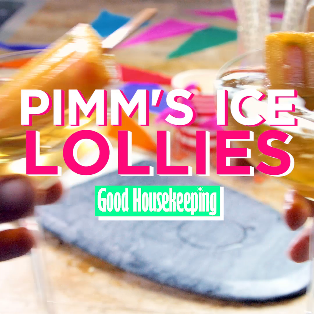pimm's ice lollies